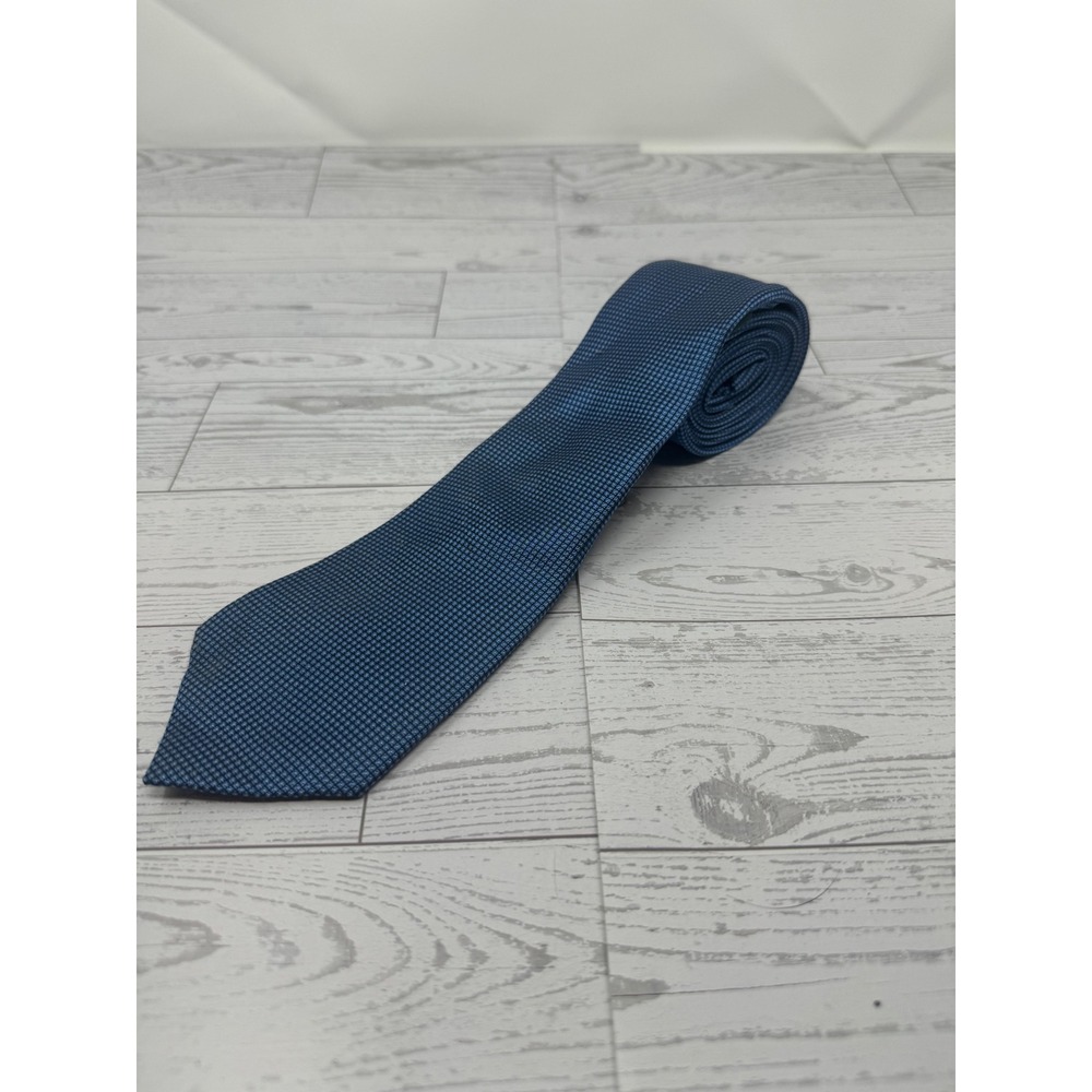 LAUREN Ralph Lauren Mens‎ Blue Patterned Necktie Business Formal Dress